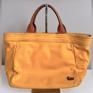 Dooney & Bourke Yellow Nylon Handbag